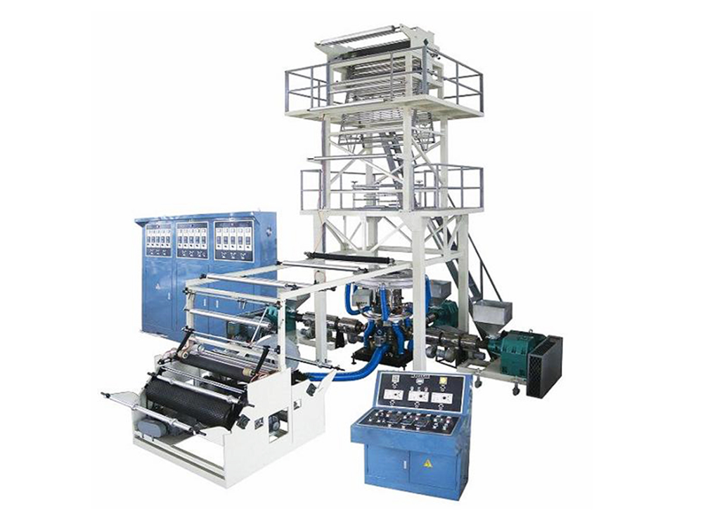 Joint Extruder and Film Blowing Machine with 