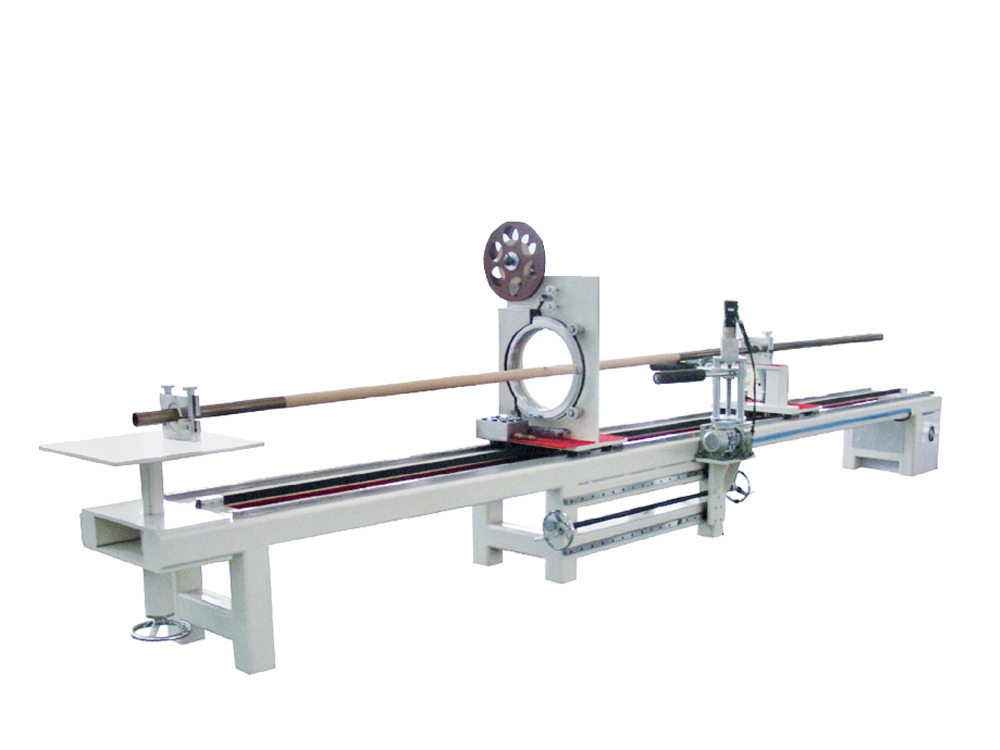 Line wrapping machine